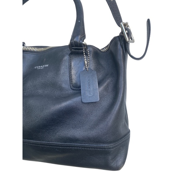 Coach Midnight Black Molly Soho Leather Shoulder Bag - Picture 4 of 9